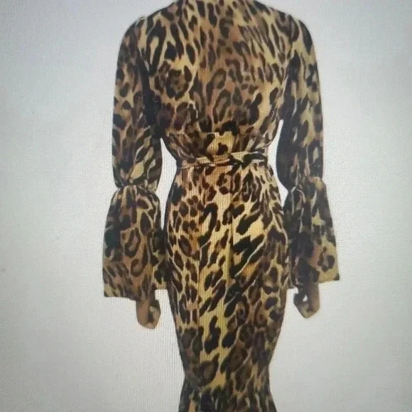 DALIA MACPHEE LEAPORD DRESS - Picture 2 of 7